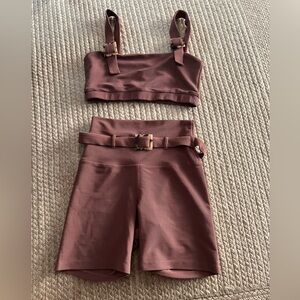 beach riot sport ribbed set